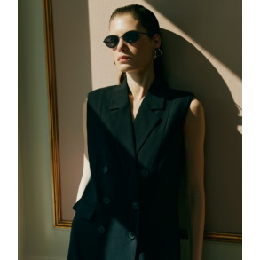 SOFIE SCHNOOR ELISABETHSW VEST BLACK- S253335