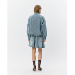 SOFIE SCHNOOR INDIGOSW SHORT DENIM SKIRT BLUE DENIM - S261477