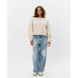 SOFIE SCHNOOR ELIN SWEATSHIRT FOG - S261577