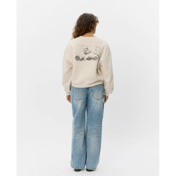 SOFIE SCHNOOR ELIN SWEATSHIRT FOG - S261577
