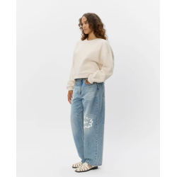 SOFIE SCHNOOR ELIN SWEATSHIRT FOG - S261577