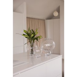 SPECKTRUM MEADOW SMALL SWIRL VASE CLEAR - 3179