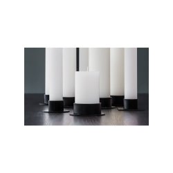  KUNSTINDUSTRIEN THE CIRCLE LYSESTAGE 7 CM. SORT - 10-CI7