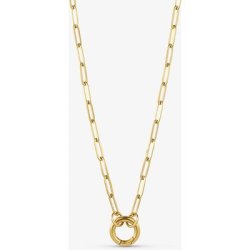 CHAIN COIN CHARM NECKLACE GOLD - 1158