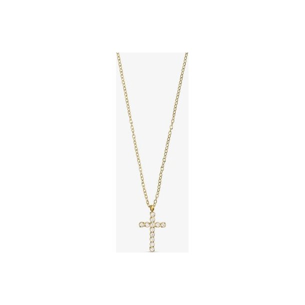 WOLFF JEWELRY CROSSY NECKLACE G/B - 1264