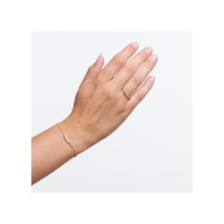 PURE BY NAT IRIS BRACELET OBLONG PANDANT G/B - 40696