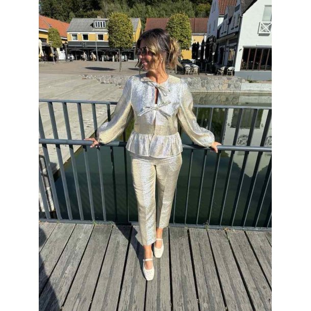 SOFIE SCHNOOR CORDELIASW TROUSERS LIGHT GOLD - S254252