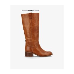 PHENUMB MARTINA LONG WIX COGNAC LEATHER - PB-D07-MARTIEW