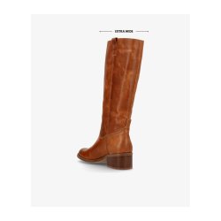 PHENUMB MARTINA LONG WIX COGNAC LEATHER - PB-D07-MARTIEW