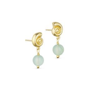 PURE BY NAT GOLD SHELLA EARRING - 45912