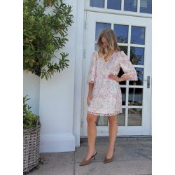 YAS LEANNA 3/4 DRESS PRISTINE/LEANNA - 26040084