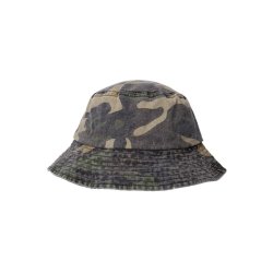 BLACK COLOUR MAURA BUCKET HAT CAMOUFLAGE - 8011