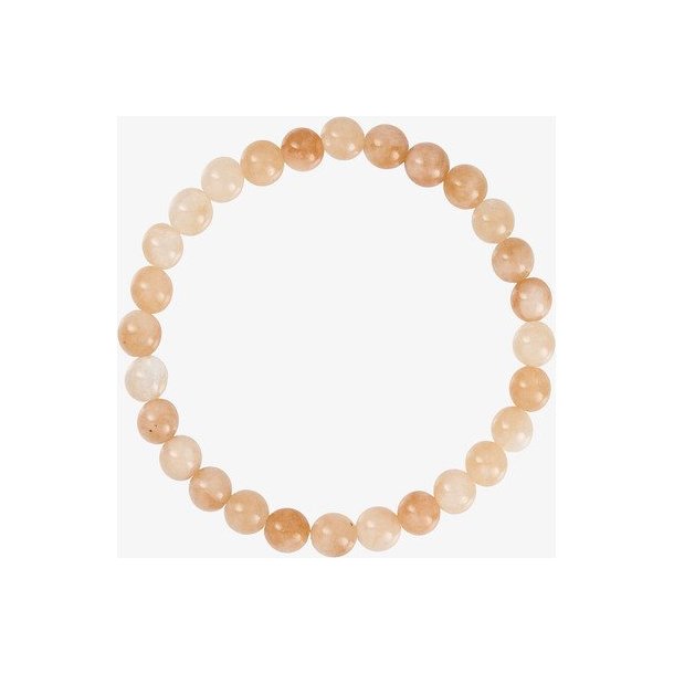 WOLFF JEWELRY JALLE PEARL BRACELET PEACH - 1236