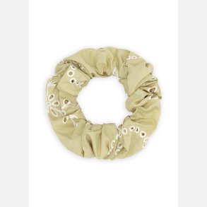 SUI AVA FLORAL BRODERIE SCRUNCHIE PISTACHIO - SA2601173
