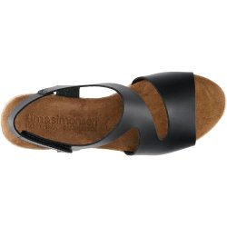 TIM & SIMONSEN KATIA NATURE BLACK SANDAL - 24J1125