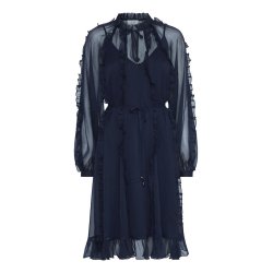 LOVE & DIVINE KJOLE LOVE 1359 NAVY 