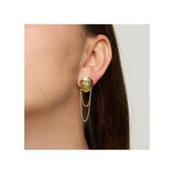 PURE BY NAT ESTHER CHAINI EARRINGS G/B - 45894