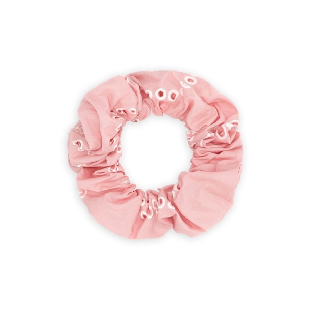 SUI AVA FLORAL BRODERIE SCRUNCHIE STRAWBERRY - SA2601176