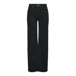 ONLY JUICY HW WIDE BLACK DENIM REA670 -15338858