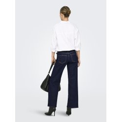 ONLY JUDY-O LW DARK BLUE DENIM WIDE DNM RINSE TAI966 - 15366764