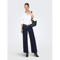 ONLY JUDY-O LW DARK BLUE DENIM WIDE DNM RINSE TAI966 - 15366764