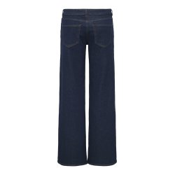ONLY JUDY-O LW DARK BLUE DENIM WIDE DNM RINSE TAI966 - 15366764