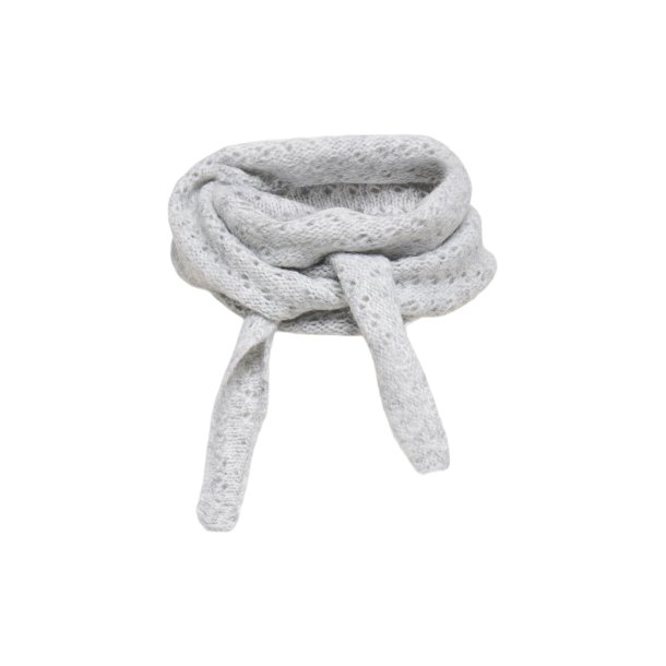 ONLY TILMA SMALL SCARF LIGHT GREY MELANGE - 15343298