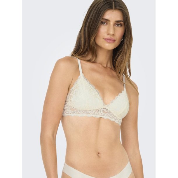 ONLY CHLOE LACE PADDED BRALETTE CLOUD DANCER - 15112041