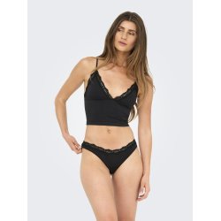 ONLY VICKY LACE THONG 2-PACK BLACK - 15354513 