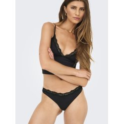 ONLY VICKY LACE THONG 2-PACK BLACK - 15354513 