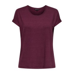 ONLY MOSTER BURGUNDY T-SHIRT - 15106662