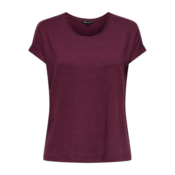 ONLY MOSTER BURGUNDY T-SHIRT - 15106662