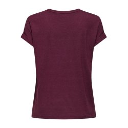 ONLY MOSTER BURGUNDY T-SHIRT - 15106662