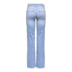 ONLY BLUSH MID STRAIGHT LIGHT BLUE DENIM - 15365460