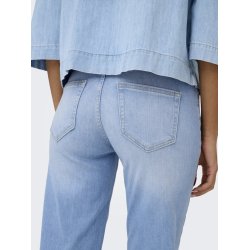 ONLY BLUSH MID STRAIGHT LIGHT BLUE DENIM - 15365460