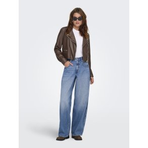 ONLY TAYLOR HW BARREL JEANS MEDIUM BLUE - 15367620