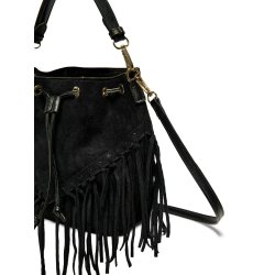 ONLY CORA FRINGES CROSSBODY BAG ACC BLACK - 15372335