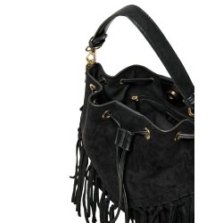 ONLY CORA FRINGES CROSSBODY BAG ACC BLACK - 15372335