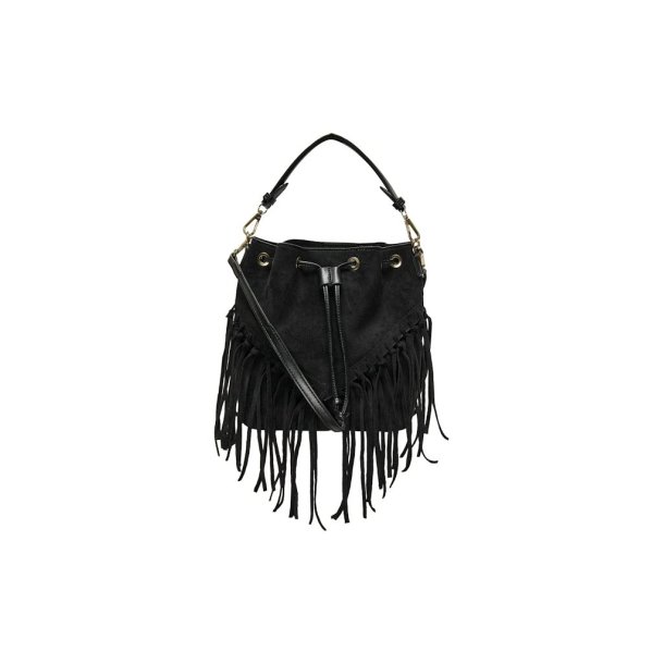 ONLY CORA FRINGES CROSSBODY BAG ACC BLACK - 15372335