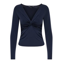 ONLY LONE LIFE L/S KNOT TOP NOOS JRS NIGHT SKY - 15379511 