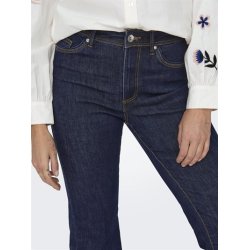  ONLY WAUW DARK BLUE DENIM FLARED RINSE - 15230472