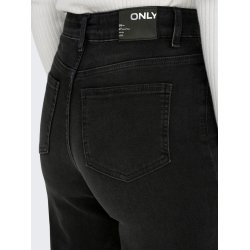 ONLY MADISON BLUSH HW WIDE WASHED BLACK DENIM - 15299796