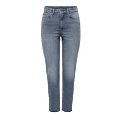 ONLY EMILY STRETCH HW ST AK DNM DOT321 SPECIEL BLUE GREY DENIM - 15283928