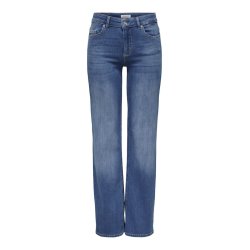  ONLY BLUSH MID STRAIGHT MEDIUM BLUE DENIM -15330787