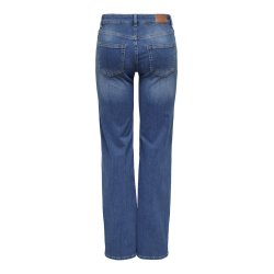  ONLY BLUSH MID STRAIGHT MEDIUM BLUE DENIM -15330787