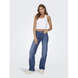  ONLY BLUSH MID STRAIGHT MEDIUM BLUE DENIM -15330787