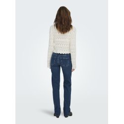 ONLY BLUSH MID STRAIGHT DNM TAI021 DARK BLUE DENIM - 15344167