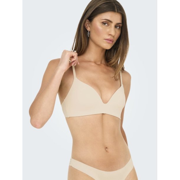 ONLY TRACY LAURA MOLDED BRA PEACH TAFFY - 15320815