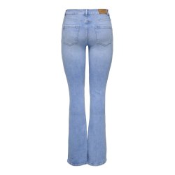 ONLY BLUSH MID FLARED SPECIAL BRIGHT BLUE DENIM - 15281251