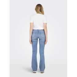 ONLY BLUSH MID FLARED SPECIAL BRIGHT BLUE DENIM - 15281251